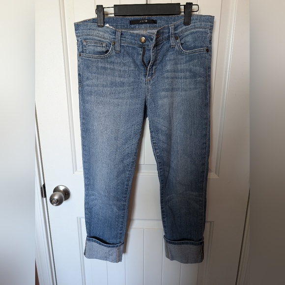 JOE'S Jeans Anisa Cuffed Cropped Ankle Jeans 6/28 Medium Wash - Picture 1 of 7